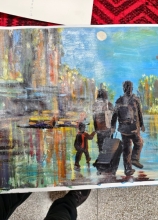 《我的童年生活——幸福的城市》 赵赫娜.jpg