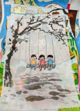 《荡秋千》 张欣蕾.jpg