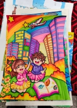 《童心绘未来，小手建大城》 严梓桐.jpg